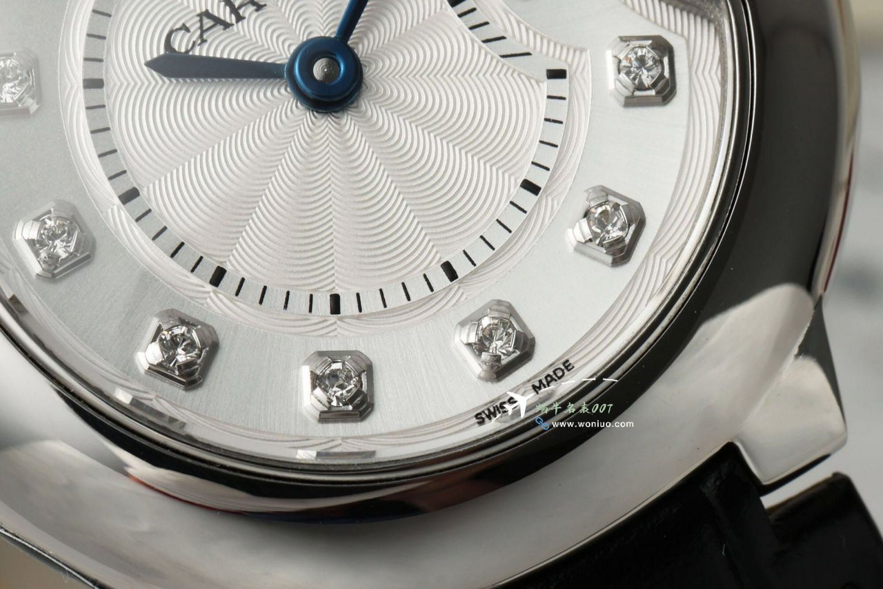 AF Cartier  蓝气球28毫米女士 Watches  Replica Copy 系列W69007Z3 wrist watches  / K373