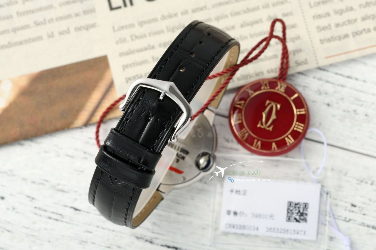 AF Cartier  蓝气球28毫米女士 Watches  Replica Copy 系列W69007Z3 wrist watches  / K373