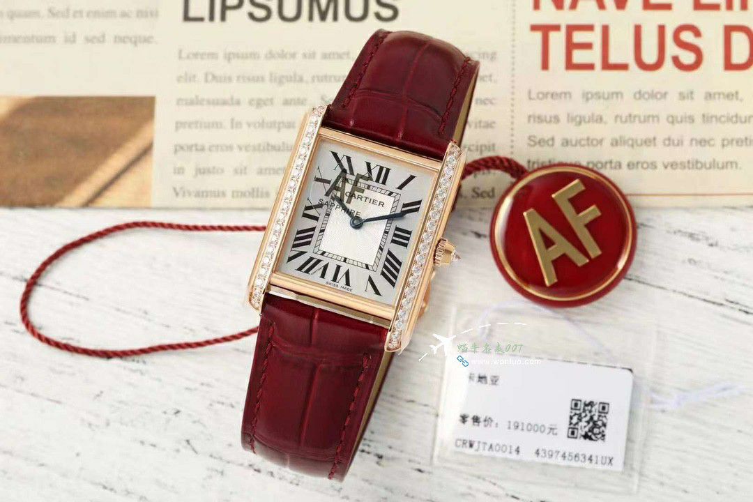 AF Factory  Cartier   top  Replica Copy 坦克 Watches 集合W5200028，WSTA0052，WGTA0062 / K375