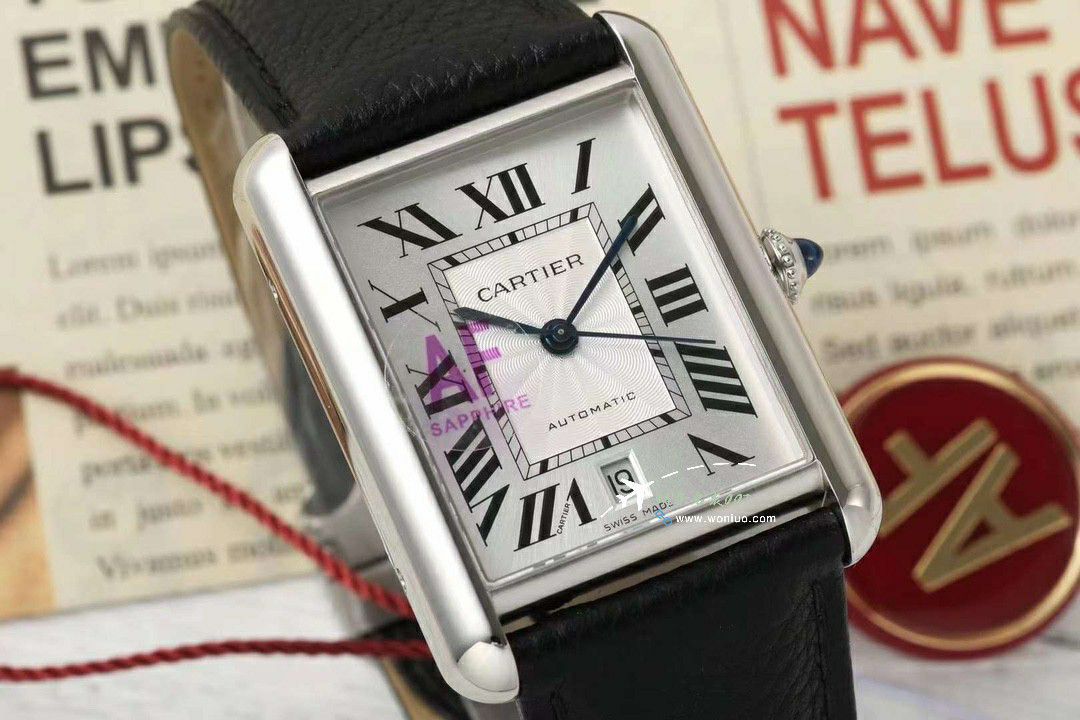 AF Factory  Cartier   top  Replica Copy 坦克 Watches 集合W5200028，WSTA0052，WGTA0062 / K375