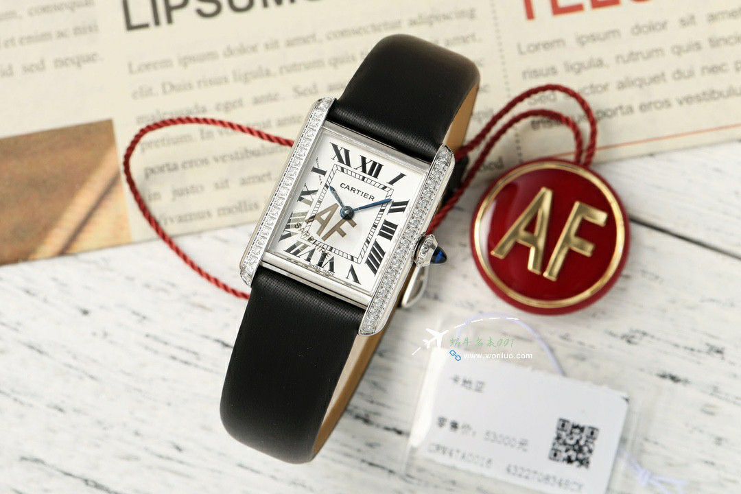 AF Factory  Cartier   top  Replica Copy 坦克 Watches 集合W5200028，WSTA0052，WGTA0062 / K375