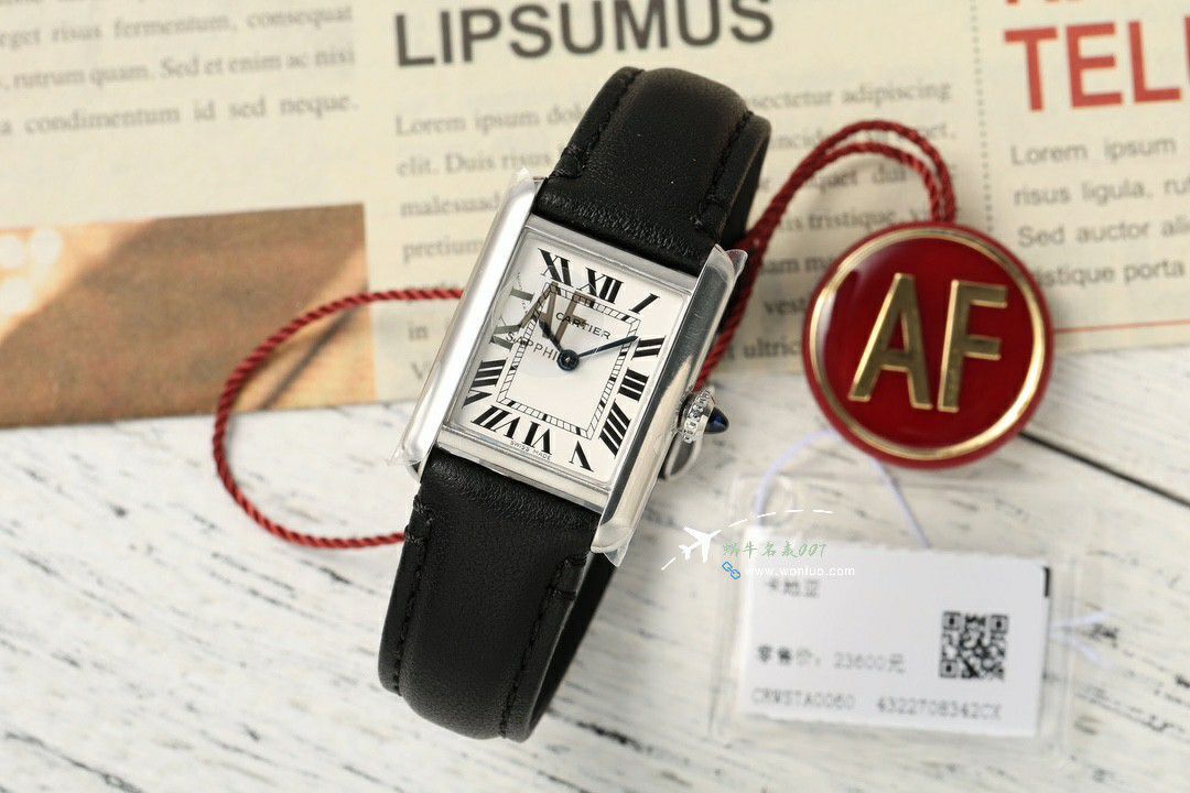 AF Factory  Cartier   top  Replica Copy 坦克 Watches 集合W5200028，WSTA0052，WGTA0062 / K375