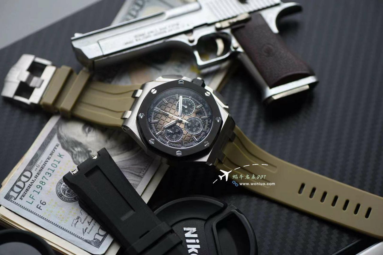 APFAudemars Piguet  Royal Oak Offshore  top  Replica Copy  Watches 26420RO.OO.A002CA.01 wrist watches  / AP283