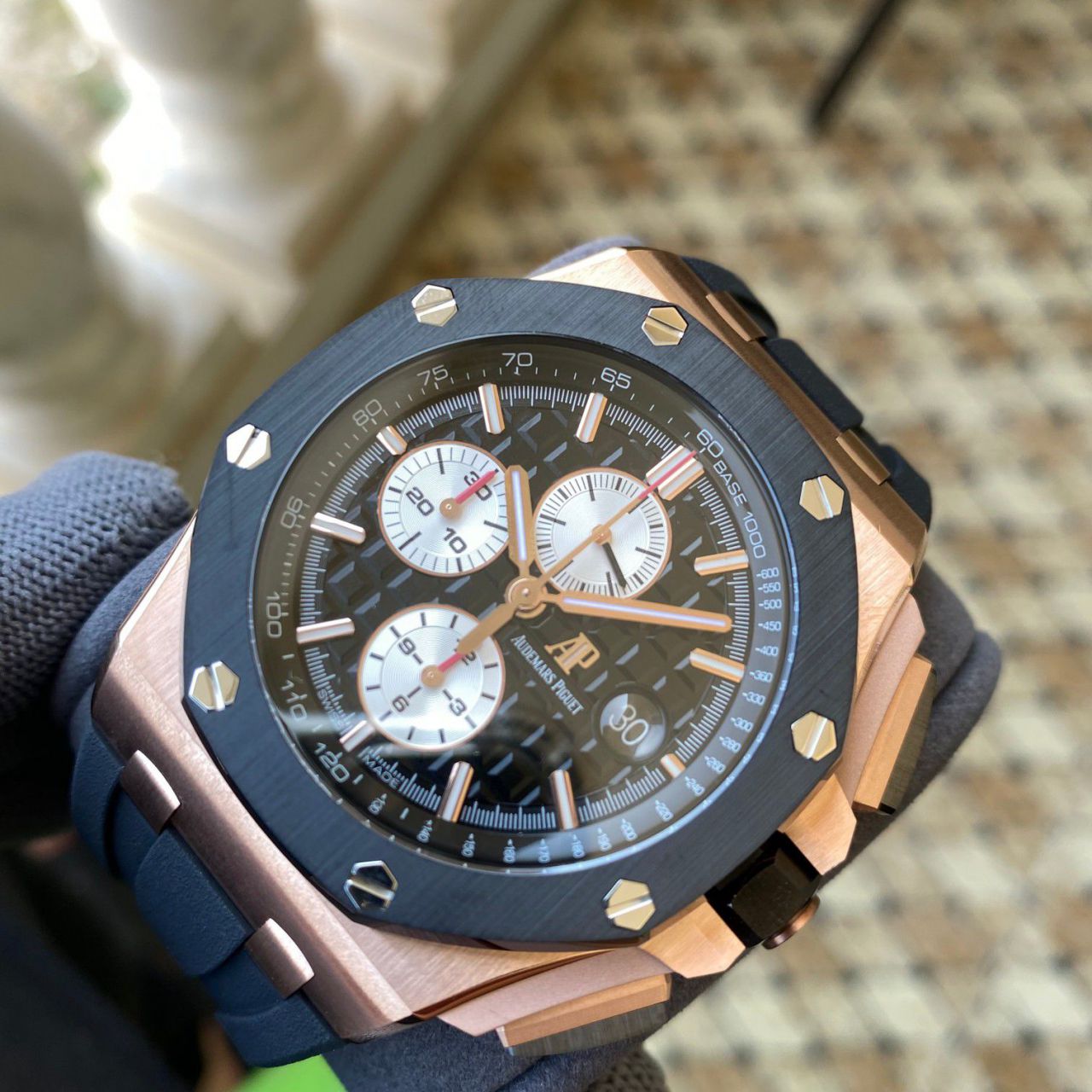 APF Factory Audemars Piguet  top  Replica Copy  Watches  Royal Oak Offshore 系列26401RO.OO.A002CA.01 wrist watches  / AP290