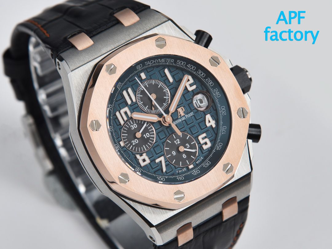 APFAudemars Piguet  Royal Oak Offshore  top  Replica Copy  Watches 26471SR.OO.D101CR.01 wrist watches  / AP293