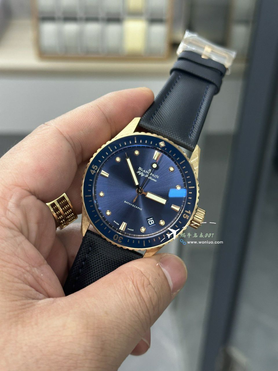GF/GOBlancpain  Fifty Fathoms  Perfect  Replica Copy  Watches 5000-0130-B52-B，5000-0130-B52A，5000-0130-B52-B wrist watches  / BP079