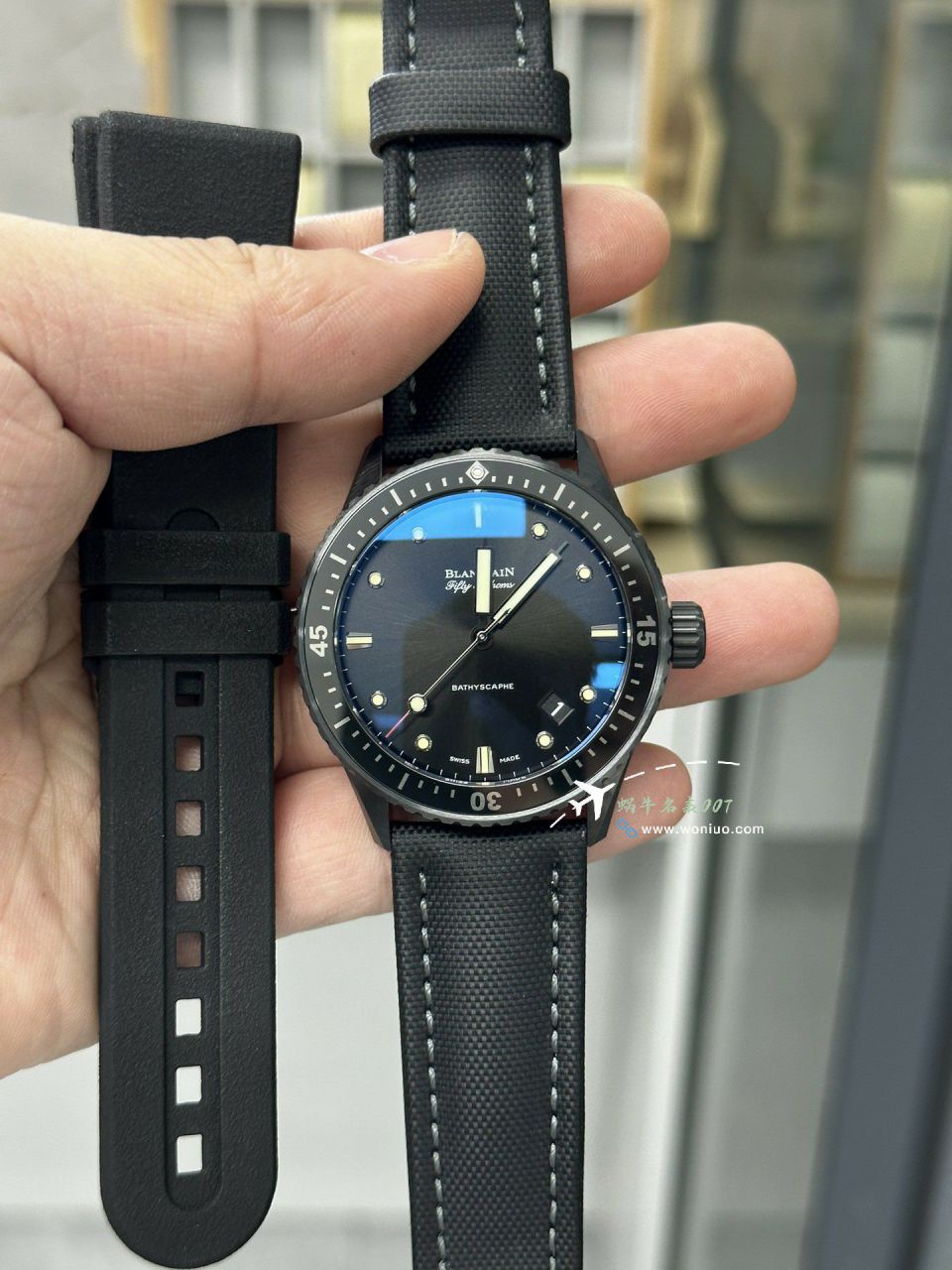 GF/GOBlancpain  Fifty Fathoms  Perfect  Replica Copy  Watches 5000-0130-B52-B，5000-0130-B52A，5000-0130-B52-B wrist watches  / BP079