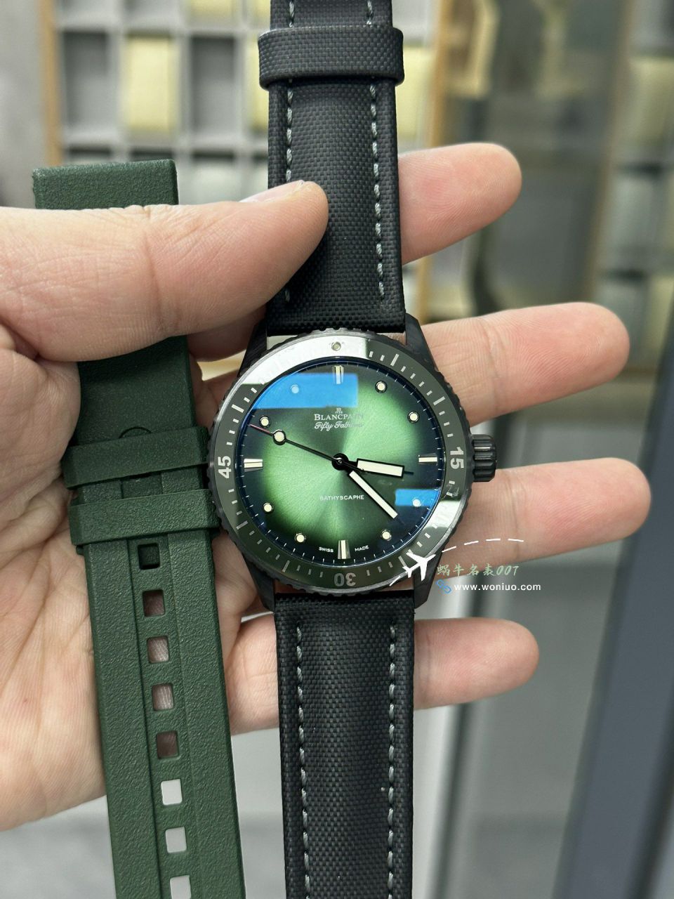 Blancpain  Fifty Fathoms  Replica Copy 5000-36S40-O52A，5000-0240-O52A，5000-36S30-B52A wrist watches  / BP080