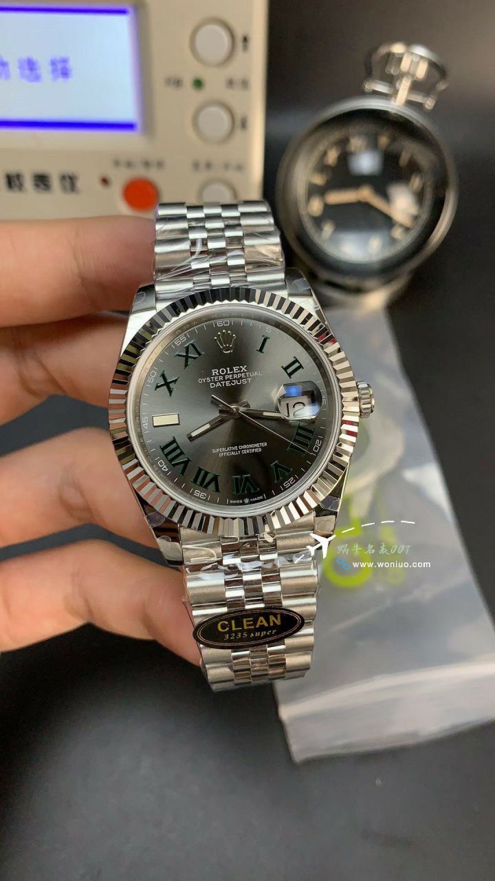 clean Factory  Rolex   Datejust 41毫米 Perfect  Replica Copy  Watches 116333-72213深灰盘 wrist watches  / R873