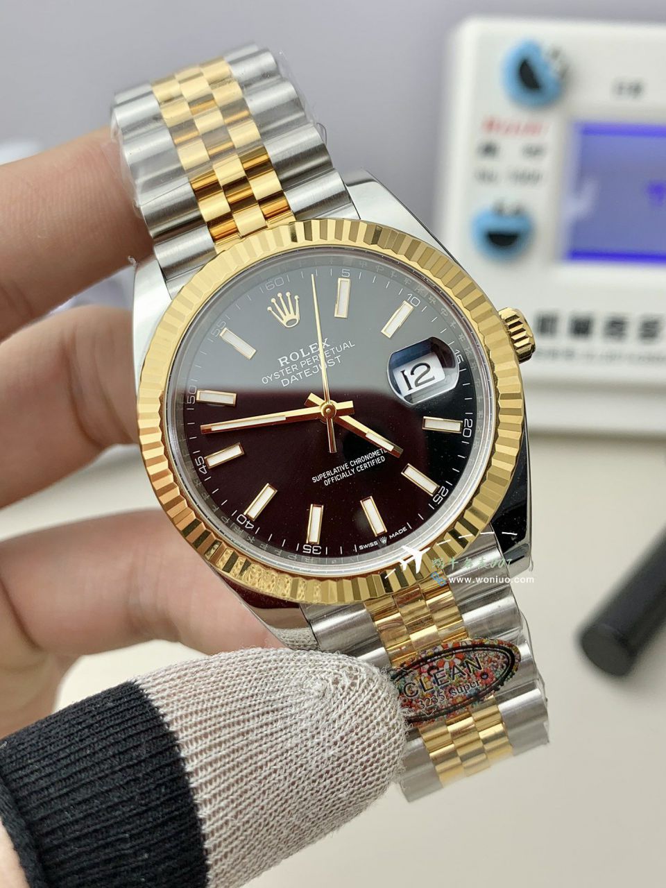 C Factory clean Rolex   Datejust  top   Replica Watches 41MM Datejust m126331-0016 wrist watches  / R8 Rolex   Datejust 系列m126331-0016 wrist watches 75