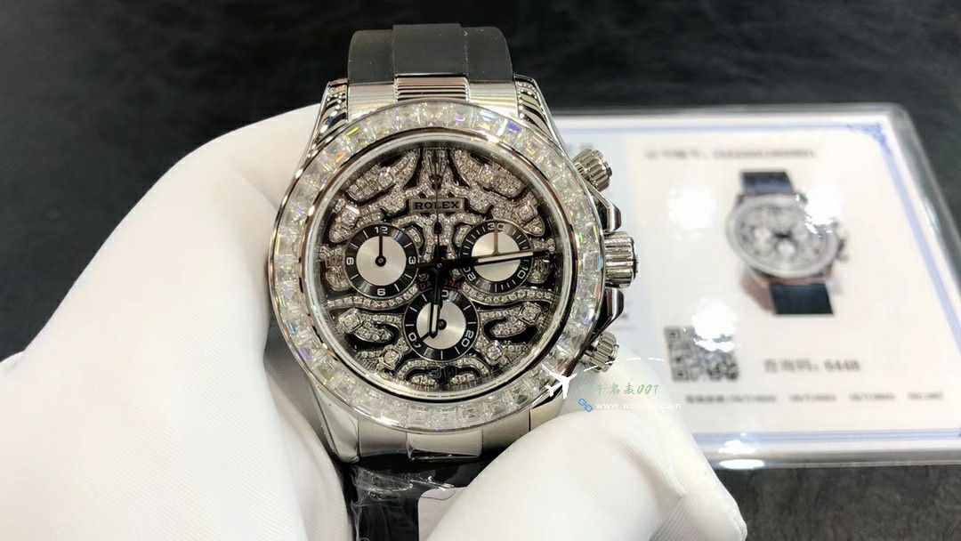  TOP  copy customized  Rolex  Cosmograph Daytona 黄金虎 Ditongna  Replica Copy  Watches 116588 TBR wrist watches  / R880