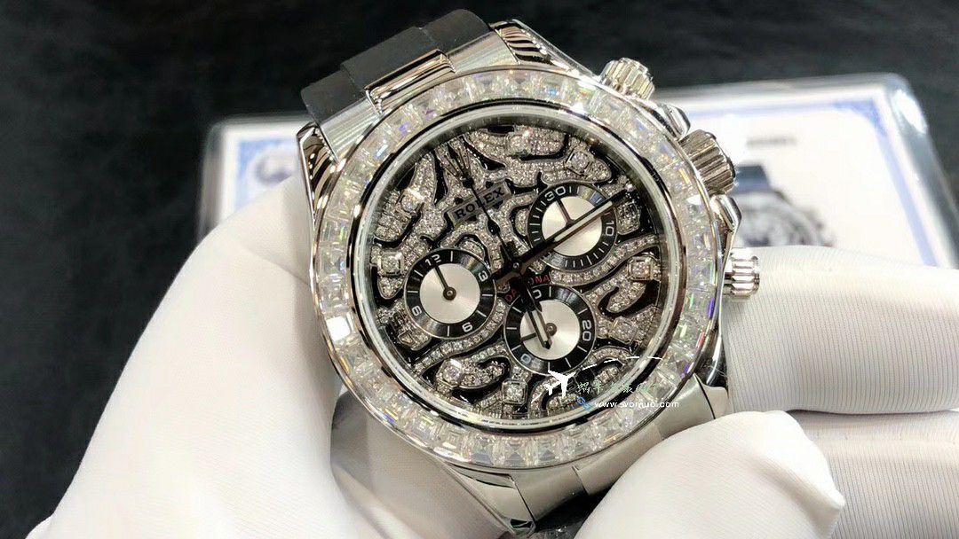  TOP  copy customized  Rolex  Cosmograph Daytona 黄金虎 Ditongna  Replica Copy  Watches 116588 TBR wrist watches  / R880