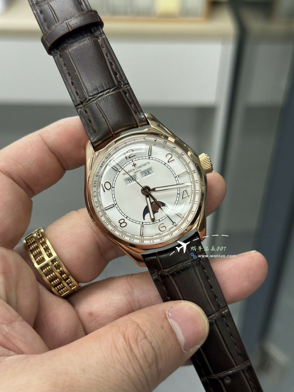 GRVacheron Constantin  伍陆之型 top  Replica Copy  Watches 4000E/000R-B438 wrist watches  / JS273