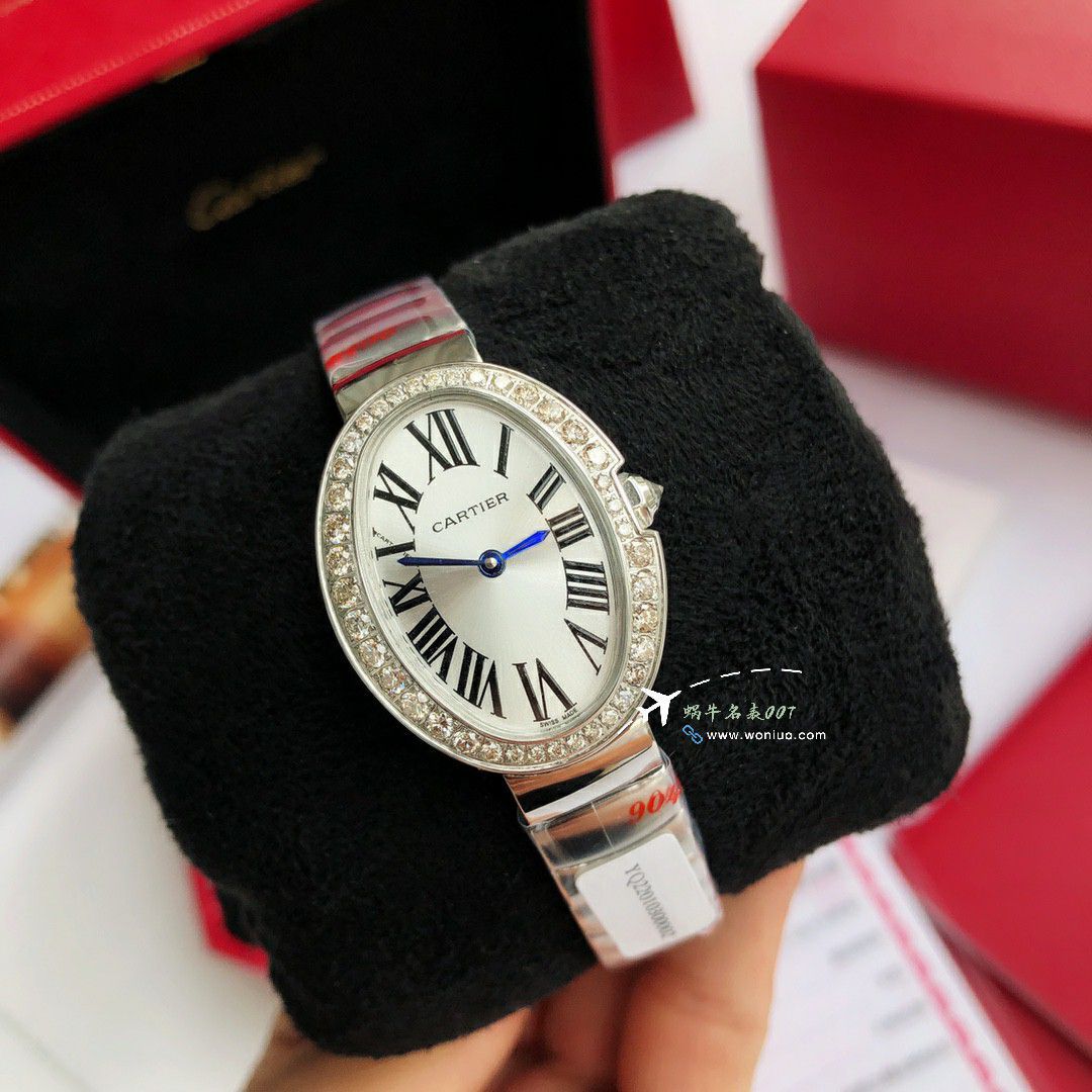  TOP  copy customized 真钻 Cartier  浴缸系列 top  Replica Copy WB520006，WB520002女士 wrist watches  / K376