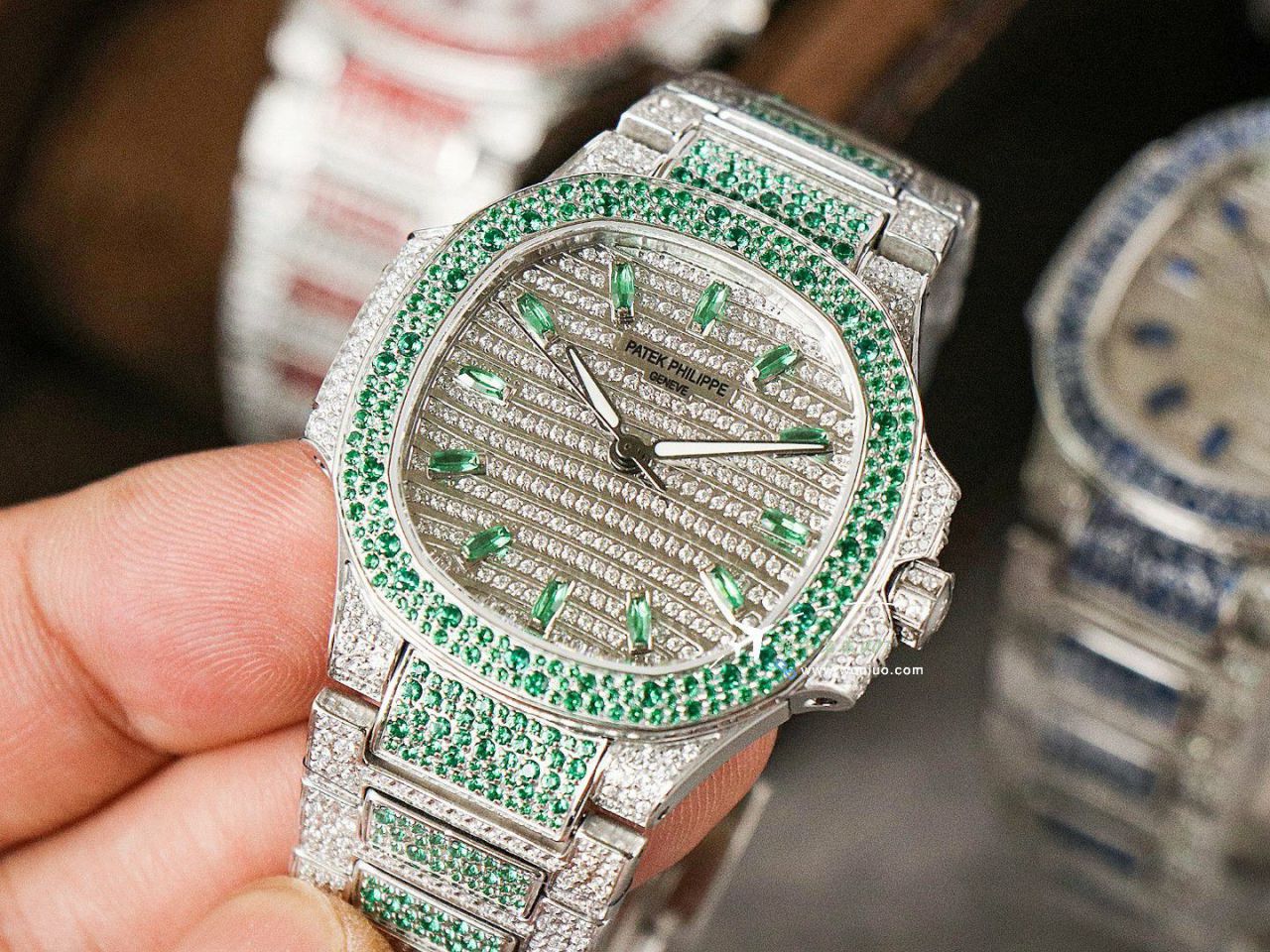 GR PATEK PHILIPPE 运动优雅女表 top   Replica Watches 7118/1453G-001 wrist watches  / BD503