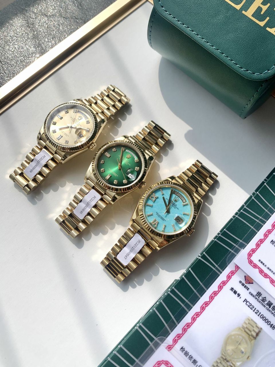 顶配 copy customized  Rolex  Day-Date 型 Replica Copy m128238-0008 wrist watches  / R887