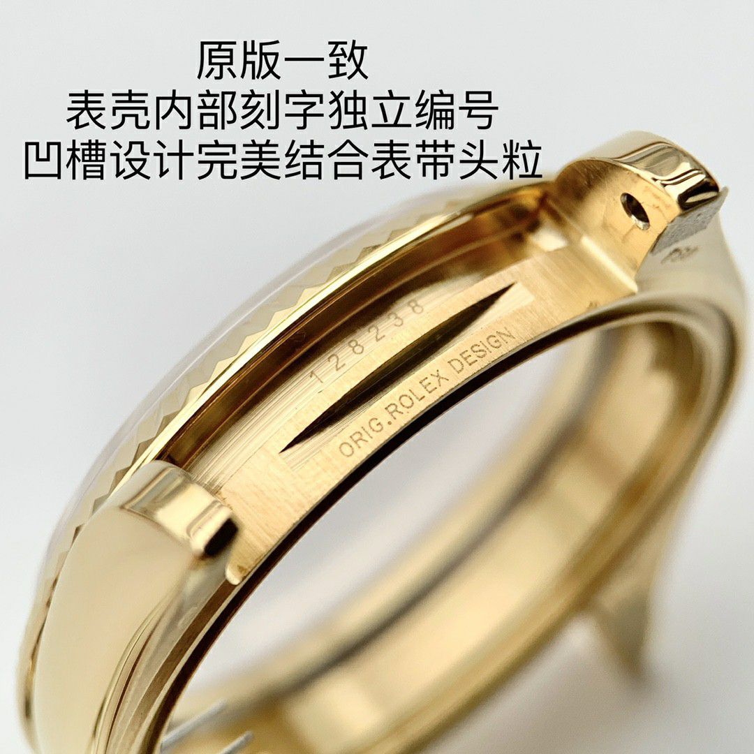  Rolex  Day-Date 型烟熏渐变绿 High quality   Replica Watches m128238-0069 wrist watches  / R888