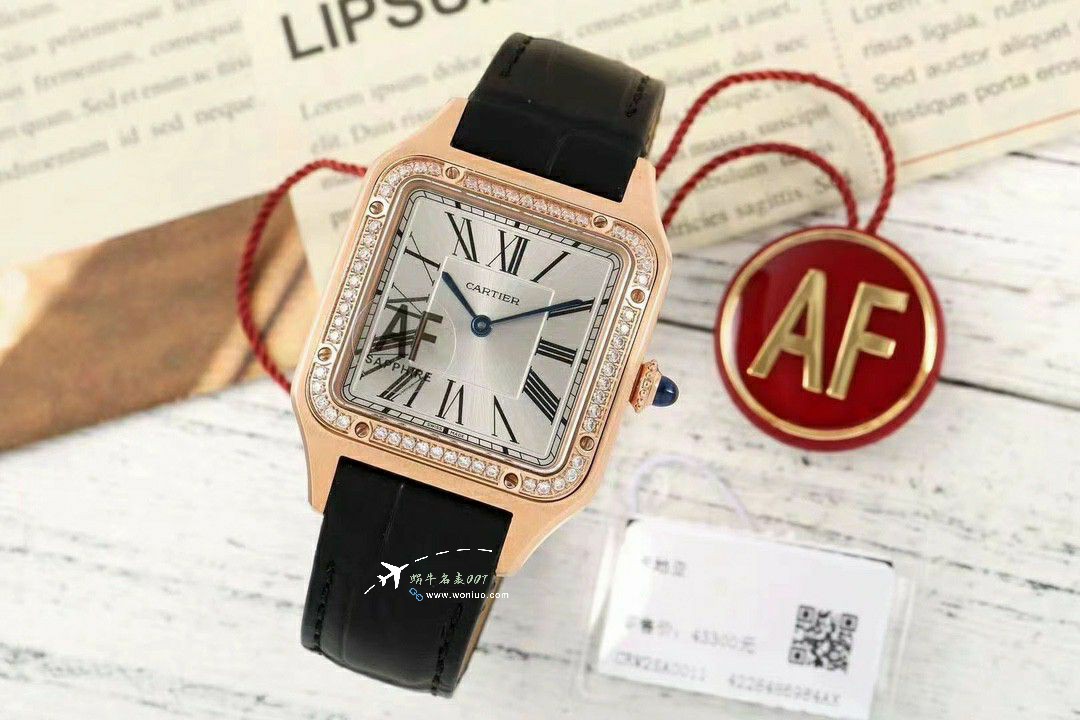 AF Cartier   Santos 大号中号集合WJSA0016，WJSA0017，WJSA0019 top  Replica Copy  Watches  / K377