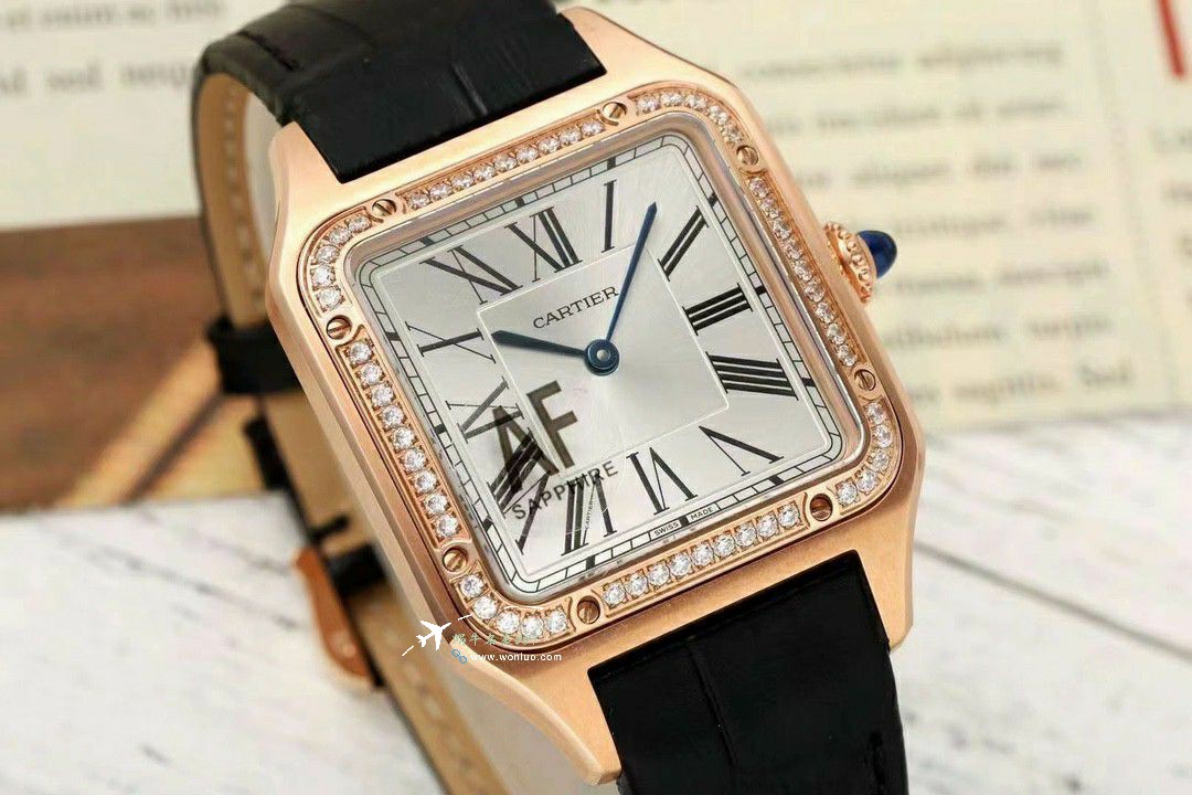 AF Cartier   Santos 大号中号集合WJSA0016，WJSA0017，WJSA0019 top  Replica Copy  Watches  / K377