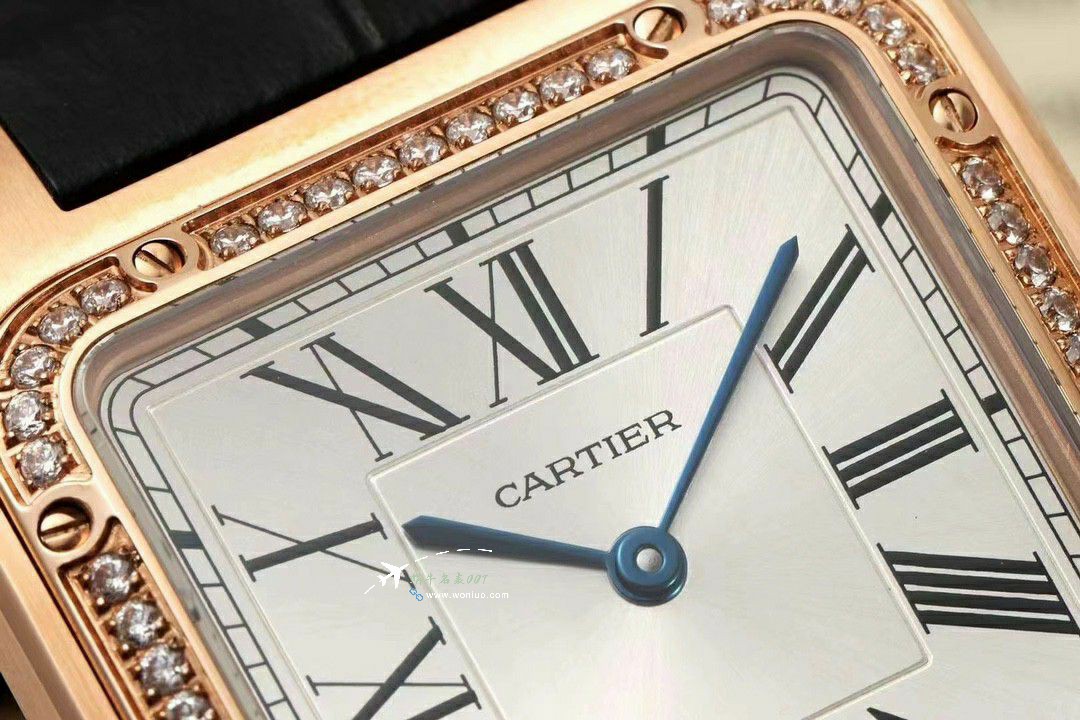 AF Cartier   Santos 大号中号集合WJSA0016，WJSA0017，WJSA0019 top  Replica Copy  Watches  / K377