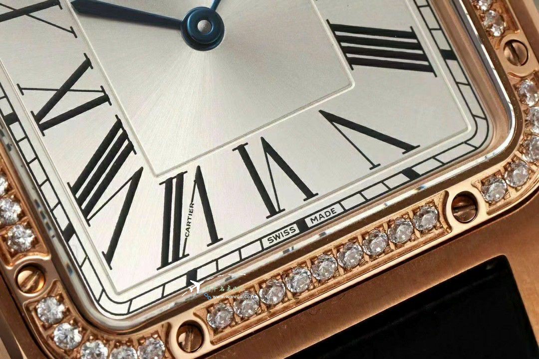 AF Cartier   Santos 大号中号集合WJSA0016，WJSA0017，WJSA0019 top  Replica Copy  Watches  / K377
