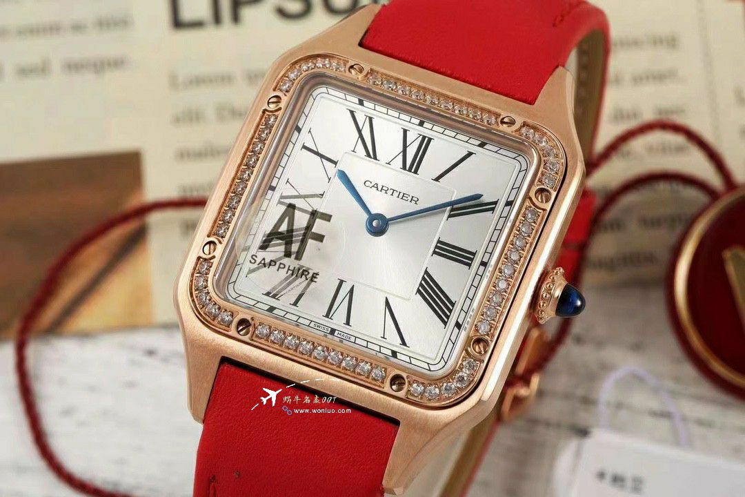 AF Cartier   Santos 大号中号集合WJSA0016，WJSA0017，WJSA0019 top  Replica Copy  Watches  / K377