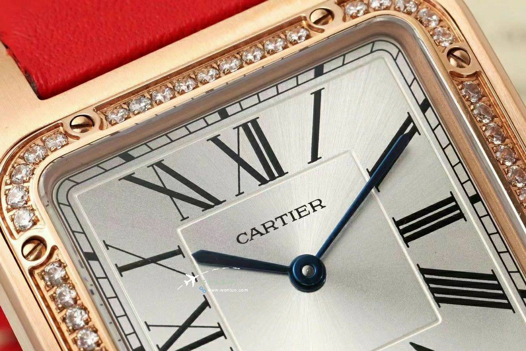 AF Cartier   Santos 大号中号集合WJSA0016，WJSA0017，WJSA0019 top  Replica Copy  Watches  / K377