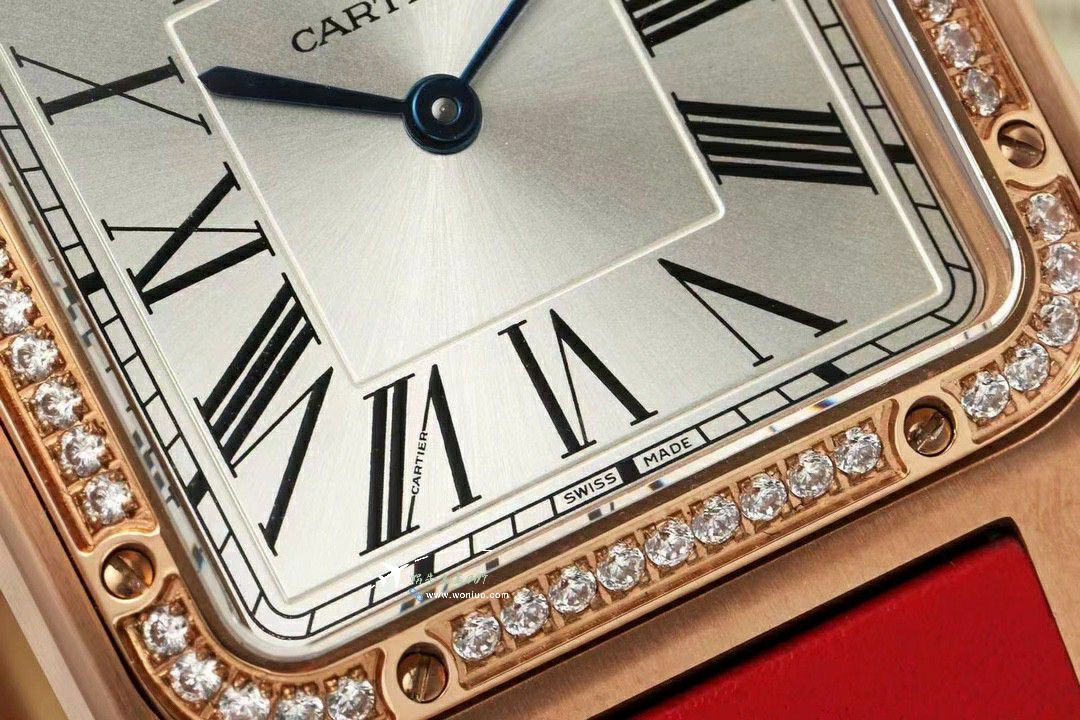 AF Cartier   Santos 大号中号集合WJSA0016，WJSA0017，WJSA0019 top  Replica Copy  Watches  / K377