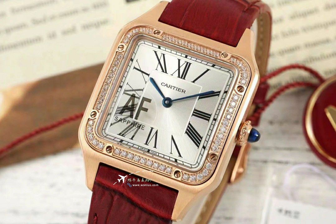 AF Cartier   Santos 大号中号集合WJSA0016，WJSA0017，WJSA0019 top  Replica Copy  Watches  / K377
