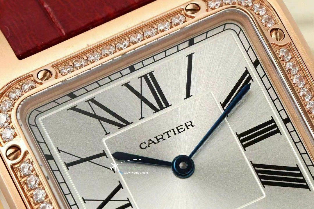 AF Cartier   Santos 大号中号集合WJSA0016，WJSA0017，WJSA0019 top  Replica Copy  Watches  / K377