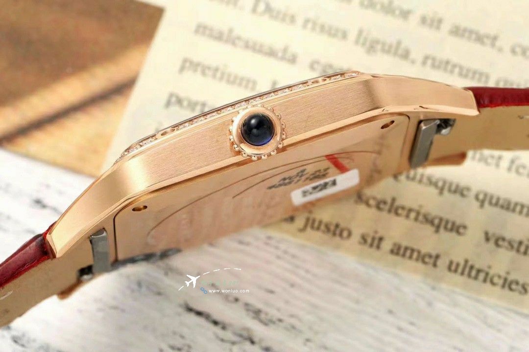 AF Cartier   Santos 大号中号集合WJSA0016，WJSA0017，WJSA0019 top  Replica Copy  Watches  / K377