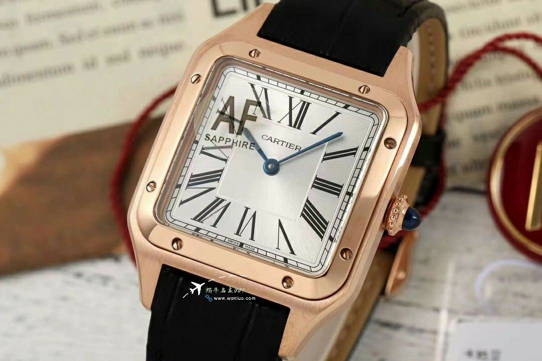AF Cartier   Santos 大号中号集合WJSA0016，WJSA0017，WJSA0019 top  Replica Copy  Watches  / K377