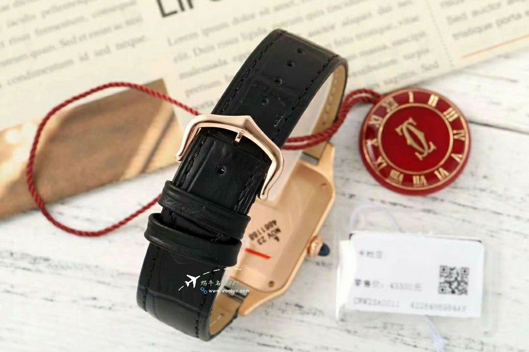 AF Cartier   Santos 大号中号集合WJSA0016，WJSA0017，WJSA0019 top  Replica Copy  Watches  / K377