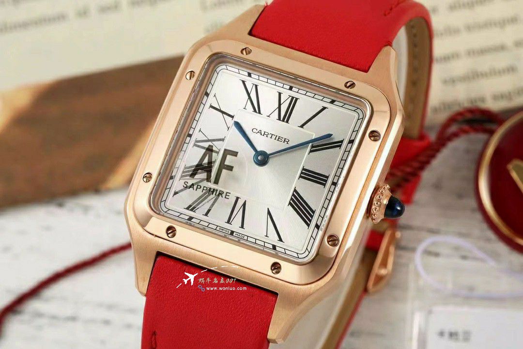 AF Cartier   Santos 大号中号集合WJSA0016，WJSA0017，WJSA0019 top  Replica Copy  Watches  / K377