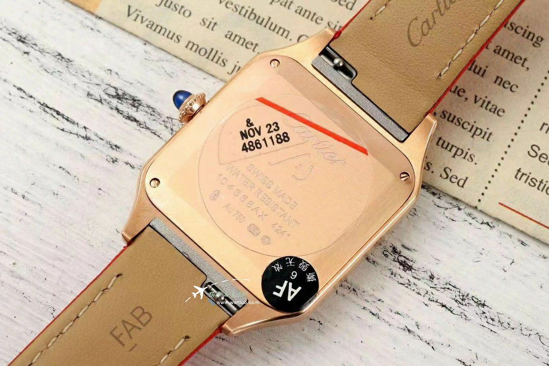 AF Cartier   Santos 大号中号集合WJSA0016，WJSA0017，WJSA0019 top  Replica Copy  Watches  / K377