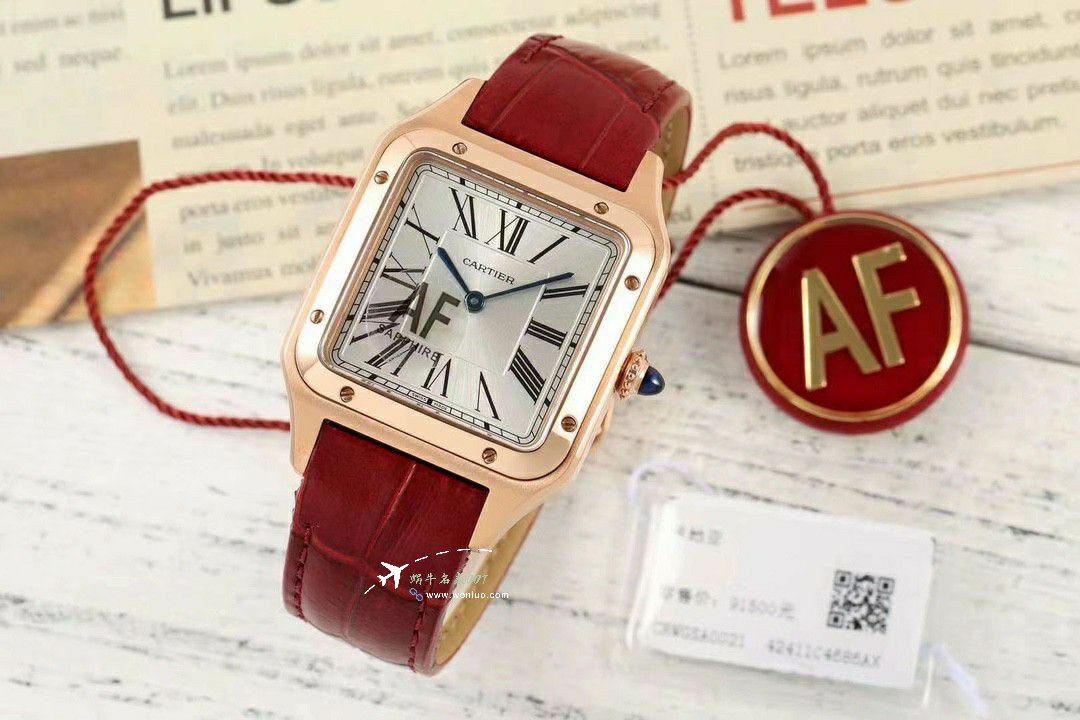 AF Cartier   Santos 大号中号集合WJSA0016，WJSA0017，WJSA0019 top  Replica Copy  Watches  / K377