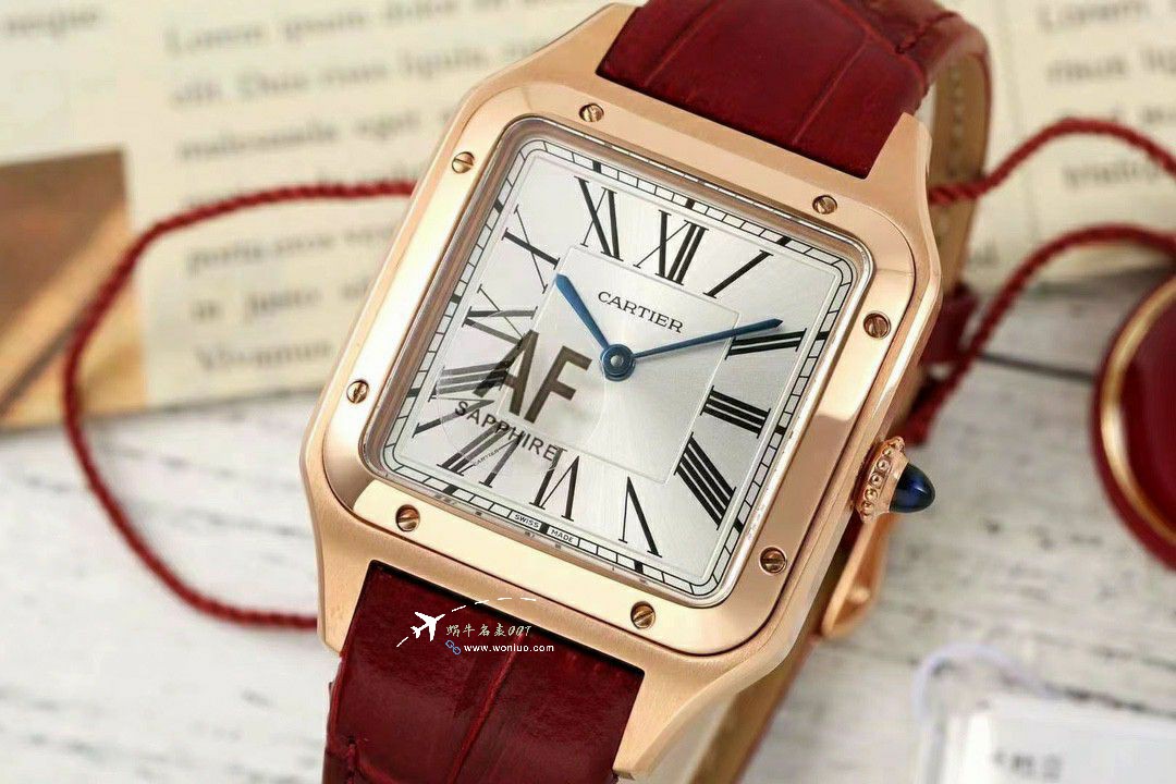 AF Cartier   Santos 大号中号集合WJSA0016，WJSA0017，WJSA0019 top  Replica Copy  Watches  / K377