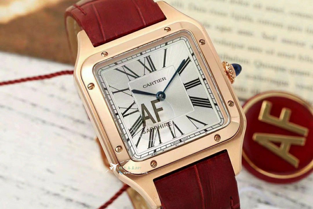 AF Cartier   Santos 大号中号集合WJSA0016，WJSA0017，WJSA0019 top  Replica Copy  Watches  / K377