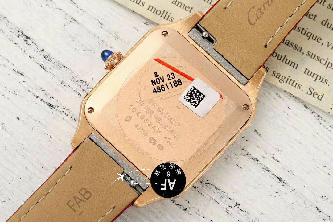 AF Cartier   Santos 大号中号集合WJSA0016，WJSA0017，WJSA0019 top  Replica Copy  Watches  / K377