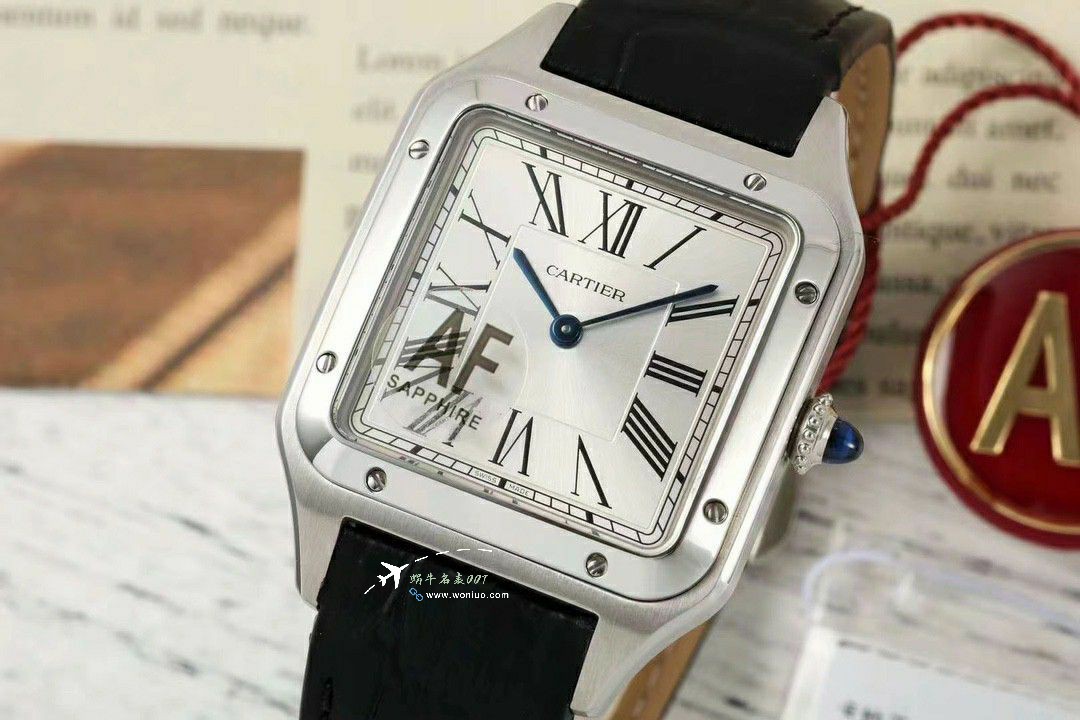 AF Cartier   Santos 大号中号集合WJSA0016，WJSA0017，WJSA0019 top  Replica Copy  Watches  / K377