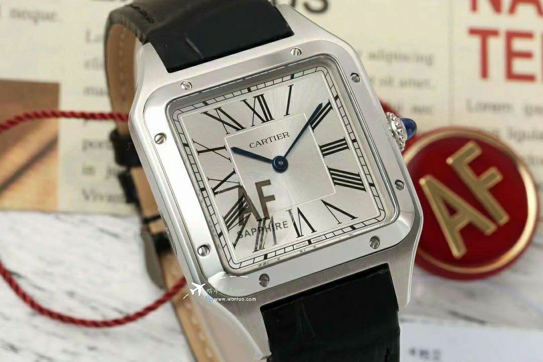 AF Cartier   Santos 大号中号集合WJSA0016，WJSA0017，WJSA0019 top  Replica Copy  Watches  / K377