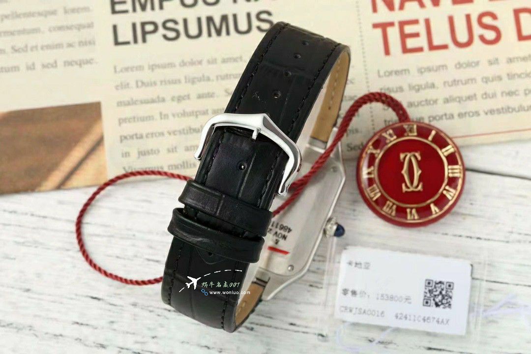 AF Cartier   Santos 大号中号集合WJSA0016，WJSA0017，WJSA0019 top  Replica Copy  Watches  / K377