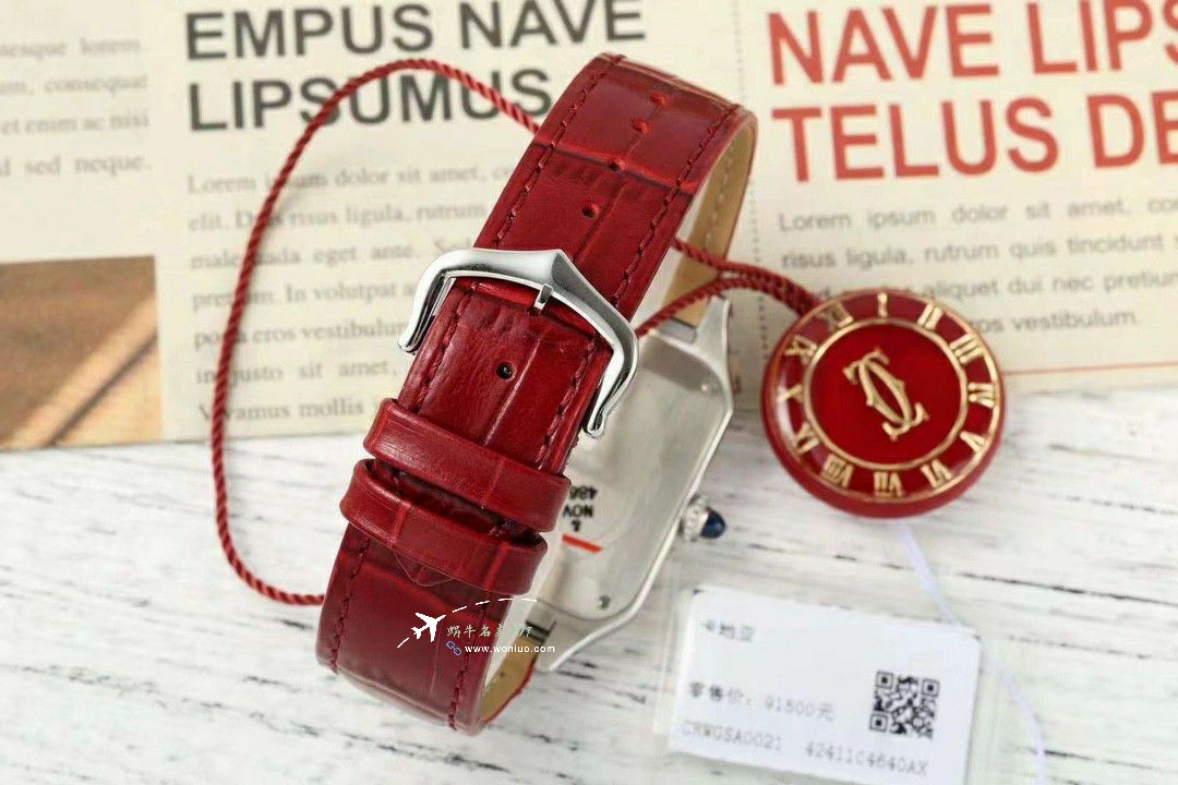 AF Cartier   Santos 大号中号集合WJSA0016，WJSA0017，WJSA0019 top  Replica Copy  Watches  / K377