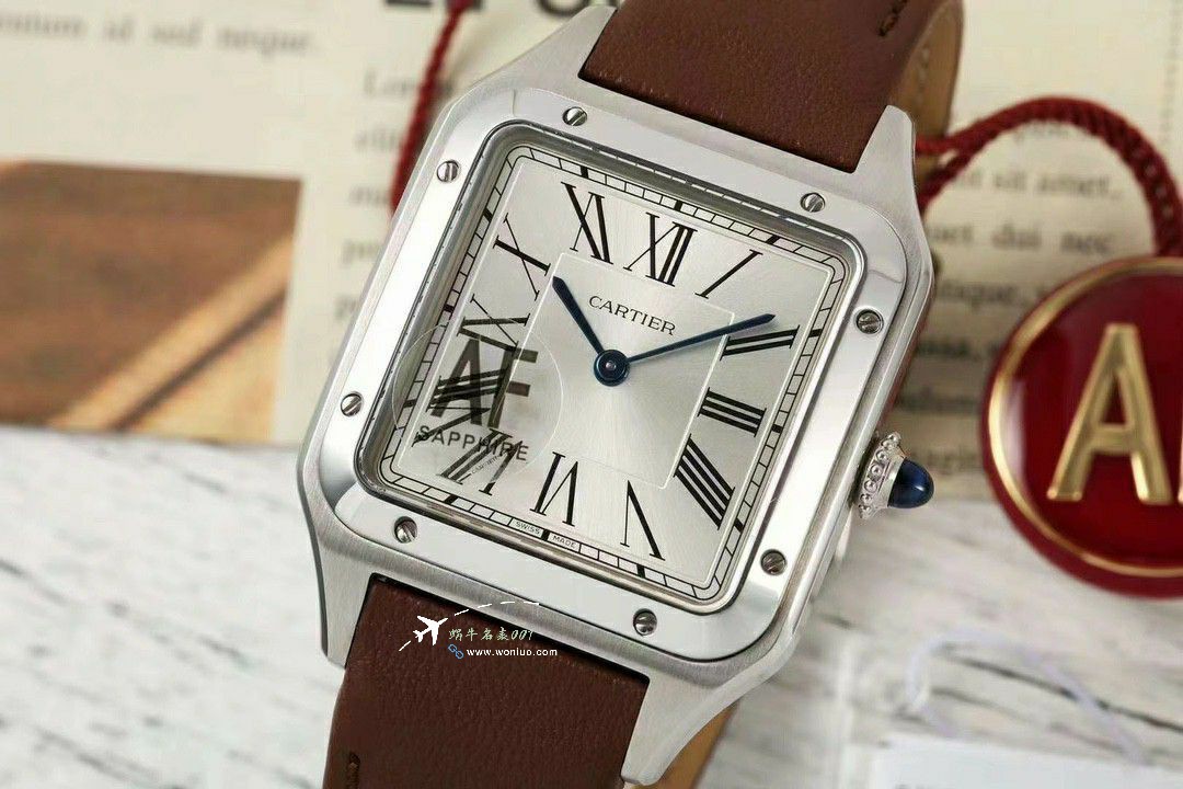 AF Cartier   Santos 大号中号集合WJSA0016，WJSA0017，WJSA0019 top  Replica Copy  Watches  / K377