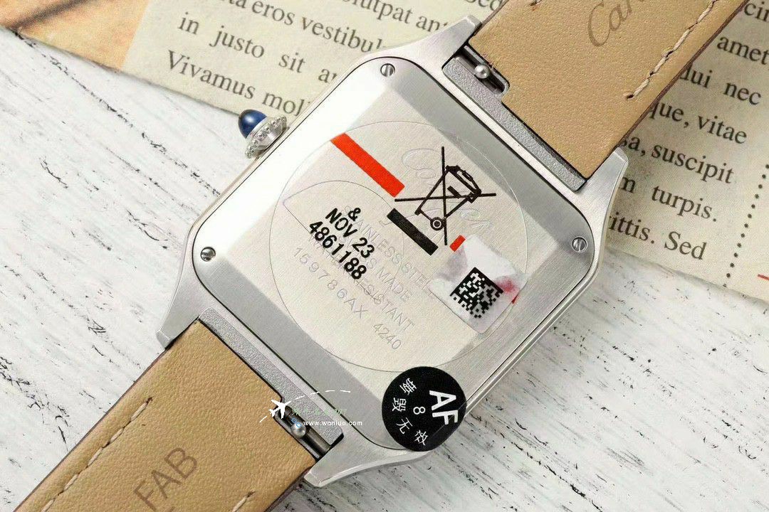 AF Cartier   Santos 大号中号集合WJSA0016，WJSA0017，WJSA0019 top  Replica Copy  Watches  / K377