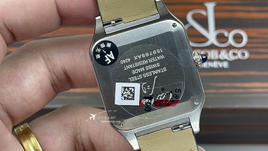 AF Cartier   Santos 大号中号集合WJSA0016，WJSA0017，WJSA0019 top  Replica Copy  Watches  / K377