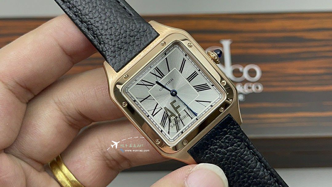 AF Cartier   Santos 大号中号集合WJSA0016，WJSA0017，WJSA0019 top  Replica Copy  Watches  / K377
