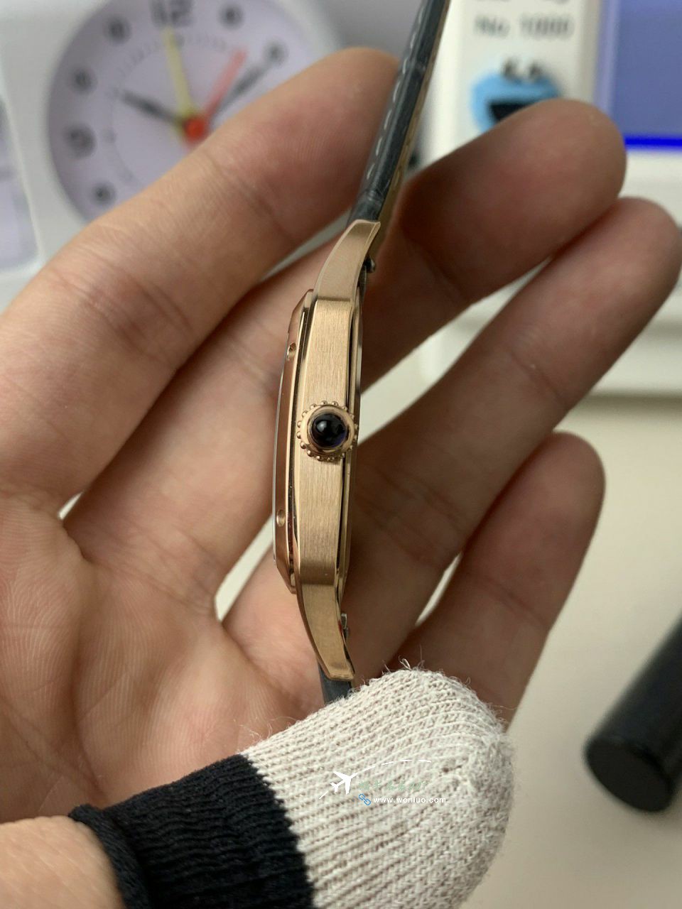 AF Cartier   Santos 大号中号集合WJSA0016，WJSA0017，WJSA0019 top  Replica Copy  Watches  / K377