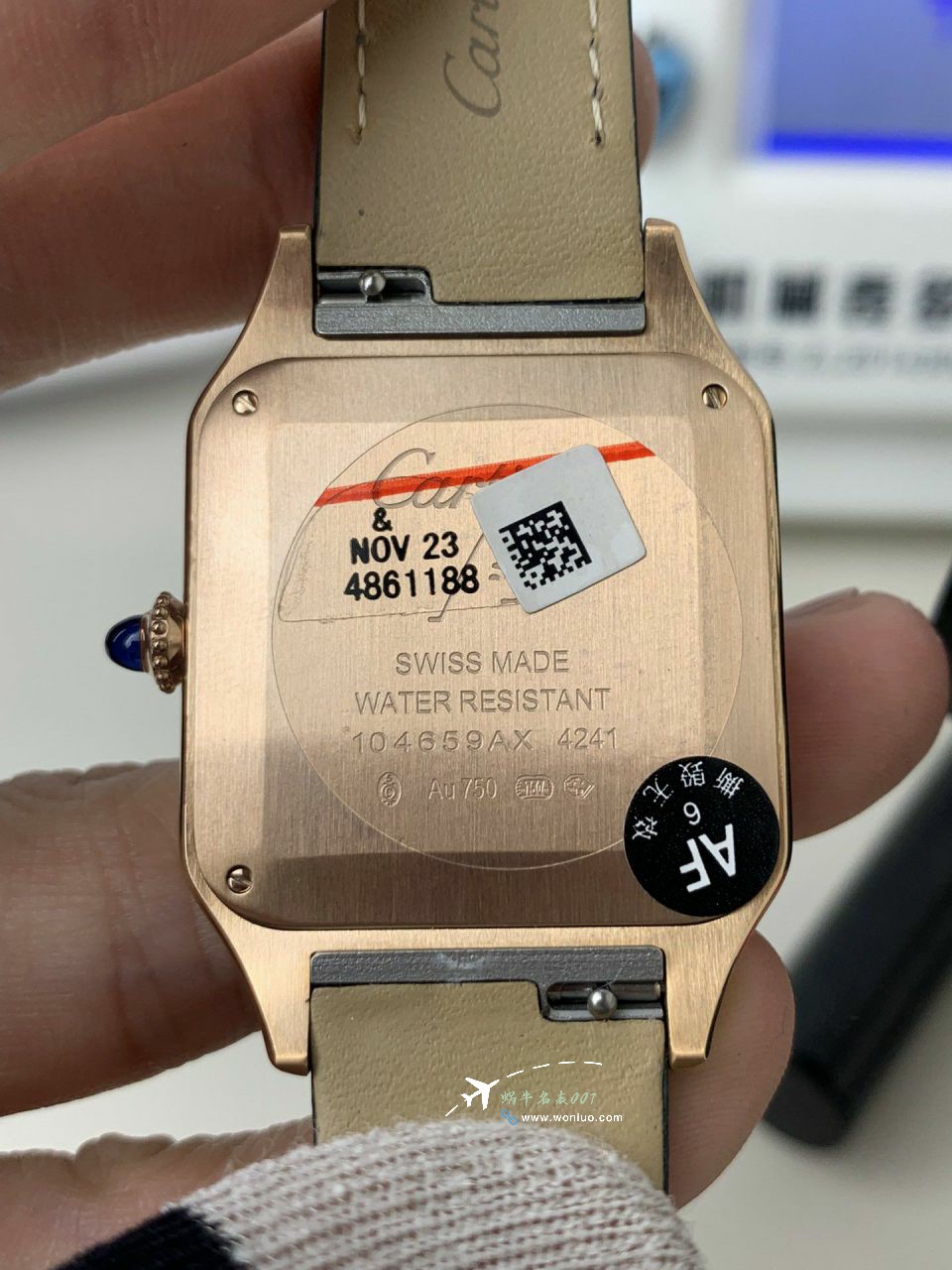 AF Cartier   Santos 大号中号集合WJSA0016，WJSA0017，WJSA0019 top  Replica Copy  Watches  / K377