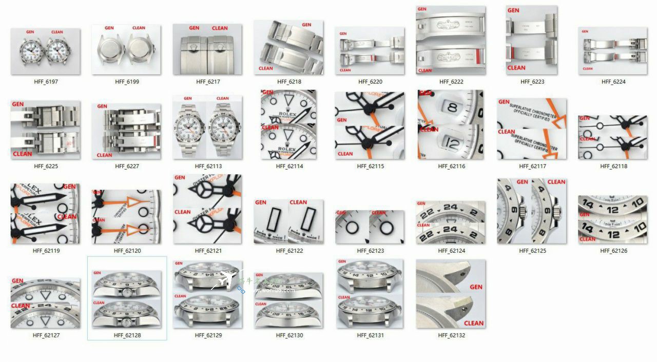 clean，C Factory  Rolex 探险家二代M226570-0001 High quality  Replica  Replica  wrist watches  / R892